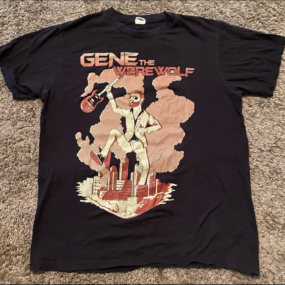 VTG gene the werewolf‎ Hanes shirt large